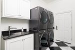 Laundry room with 2 washers & 2 dryers